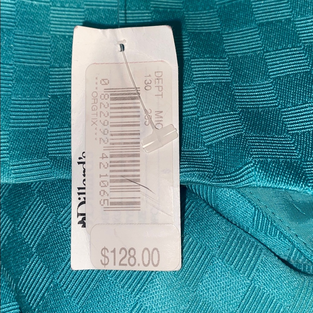 Tahari Arthur S. Levine Petite 4P Sleeveless Checkered Pattern Dress NWT - Picture 8 of 8
